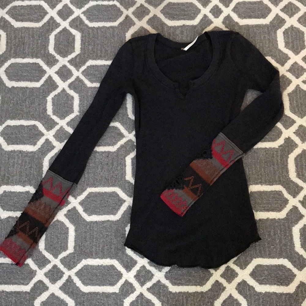 Free People Thermal cuff Long Sleeve